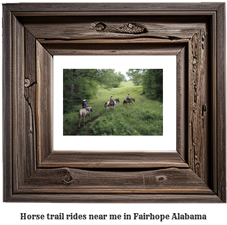 horse trail rides near me in Fairhope, Alabama